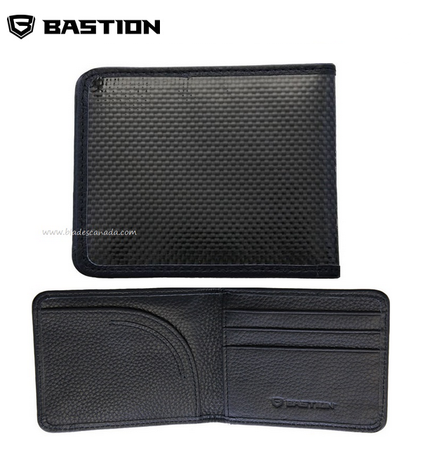 Bastion Bi-Fold Wallet, Carbon Fiber, BSTN229